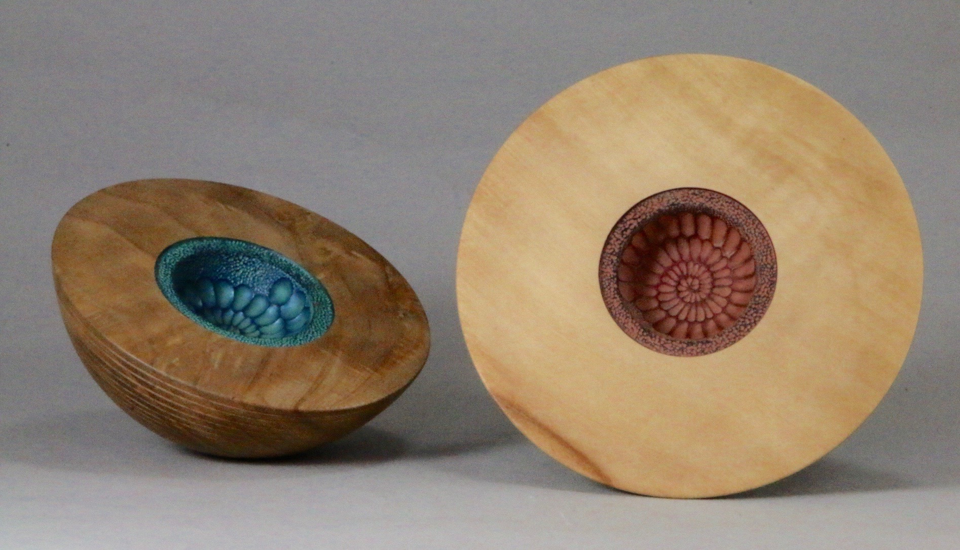 Graeme Priddle & Melissa Engler - Ammonite Bowls